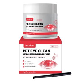 Pet Tear Stain Removal Powder - Natural And Gentle Formula, Eye And Fur Care, Tear Stain Removal And Brightening, An Essential Product For Pet Eye Cle