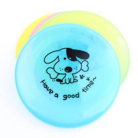 Silicone Flying Saucer Funny Pets Toy Dog Game Flying Discs Resistant Chew Puppy Training Interactive Pet Supplies