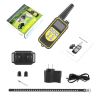 Dog Training Collar IP67 Waterproof Pet Trainer 300mAh Rechargeable 875 Yard Remote Control 4 Modes Adjustable Level