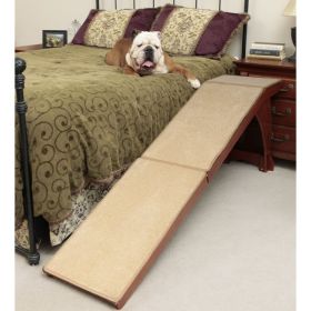 Wooden Bedside Dog Ramp – Non-Slip Pet Ramp for High Beds