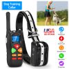 Dog Training Collar Dog Shock Collar with Remote IP67 Waterproof 300mAh Rechargeable 1640ft Remote Dogs Pet Trainer with LED Light Beep Vibra