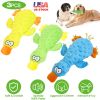 Duck Dog Toy Set (3 Pack) – Squeaky Plush Crinkle Chew Toys