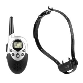 Dog Training Collar IP67 Waterproof Petrainer 500mAh Rechargeable 500 Yard Remote Control 3 Modes LCD Display