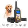 Dog Training Collar IP67 Waterproof Pet Trainer 300mAh Rechargeable 875 Yard Remote Control 4 Modes Adjustable Level