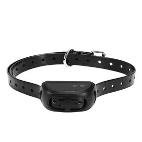 Dog Bark Collar IP67 Waterproof Rechargeable Dog Training Receiver Shock Collar Receiver with Beep Vibration Shock 9 Levels 1640ft Remote Range