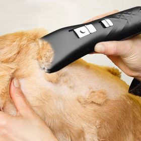 Black Pet Shaver For Dog; Pet Grooming Supplies