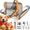 Dog Grooming Vacuum Kit with Dryer & Nail Grinder – Low Noise Pet Hair Grooming System