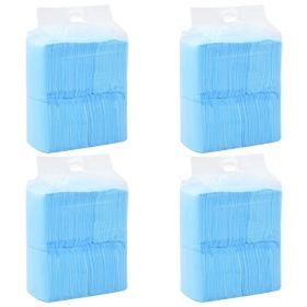 Pet Training Pad Set of 400 Blue and white