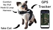 Mini Waterproof GPS GSM GPRS Realtme Collar Pet Tracker w/ Power Alert Size:L
