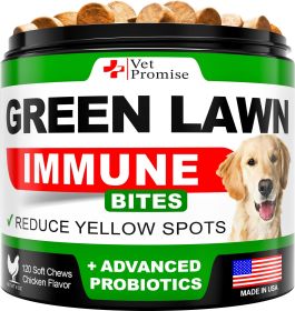 Dog Grass Saver Chews – Lawn Protection Supplement for Urine Spots (120 Count)