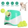 Automatic Dog Ball Launcher with 6 Tennis Balls – Adjustable Distance Interactive Fetch Toy for Small & Medium Dogs