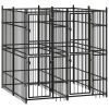 Outdoor Dog Kennel Steel 39.7 ft