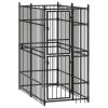 Outdoor Dog Kennel Steel 19.8 ft