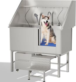 50inStainless Steel Dog Washing Station