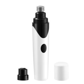 Dogs Pet Nail Grinder USB Rechargeable Pet Electric Nail Trimmer Clipper 3500RPM Paws Trimming Shaping Smoothing Grinder w/ 5Hrs Work Time