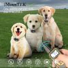 Dog Training Collar IP67 Waterproof Pet Trainer 300mAh Rechargeable 875 Yard Remote Control 4 Modes Adjustable Level