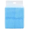 Pet Training Pad Set of 200 Blue and White