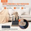 Adjustable Folding Dog Ramp for Bed – Wooden Pet Ramp for Small & Large Dogs