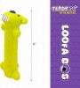 Original Loofa Latex Dog Toy  Squeaky Toy Dogs