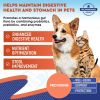 Probiotics Prebiotics with Enzymes for Dogs Digestive Gut Flora Health Pet Food Supplements