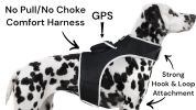 Mini GPS GPRS Dog Tracker Locator with Wireless Phone Pet Tracking App Size:L
