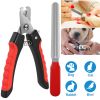 Dog Nail Clippers Professional Pet Nail Trimmer for Pet Claw Grooming Pet Claw Care with Safety Guard to Avoid Over-Cutting Nails Free Nail File