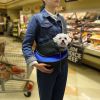 Pet Carrier for Dogs Hand Free Sling Adjustable Padded Strap Tote Bag Breathable Shoulder Bag Carrying Small Dog