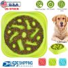 Dog Slow Feeder Bowl Pet No Gulp Feeder Bowl Anti-Bloat Feeding Plate