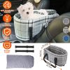 Console Pet Car Seat with Storage Pocket Booster Car Seat Portable Pet Travel Bag Machine Washable Pet Seat Fit For Small Pets