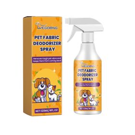 Yebang Pet Fabric Deodorizer Spray Air Clean Pet Odor Indoor Long-lasting Air Freshener Deodorizer (Option: 1pcs)