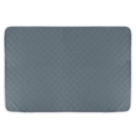 Washable Dog Pee Pad Reusable Puppy Potty Training Pads Waterproof Absorbent Whelping Mat Pee Cushion for Dogs Pets (Option: Grey_100_70CM)