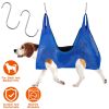 Dog Hammock Helper Pet Grooming Hammock Harness Restraint Bag Helper Breathable for Nail Trimming Clipping