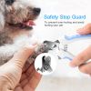 Dog Nail Clippers Pet Nail Toe Trimmer Stainless Steel Grooming Tool Free Nail File Small Medium Large Dogs