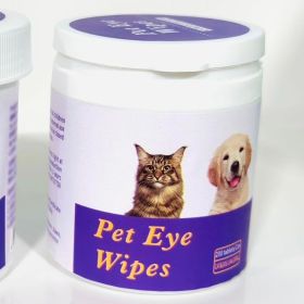 3-in-1 Pet Finger Wet Wipes For Dogs Teeth Cleaning Wipes, Breath Freshener Dental Finger Wipes Soft, For Eyes, Ears, Dental Care Pack Of 50 (Option: 1pcs)