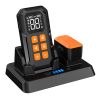 2 In 1 Wireless Electric Dog Fence With Training Collar IP67 Waterproof Pet Beep Vibration Shock Boundary Containment System for Small Medium Large