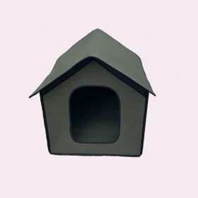 Portable Outdoor Dog House – Waterproof Foldable Soft Pet Shelter (size: large)