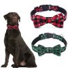 Christmas Dog Collar with Snowflake Design