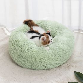 Pet Bed For Dog; Plush Pet Bed;  Warm Dog Bed; Plush Dog Bed (Color: Pink, size: 50cm/19.7in)