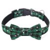 Christmas Dog Collar with Snowflake Design