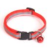 Nylon Collar Reflective With Small Bell For Dog; Dog Collar; Adjustable dog collar