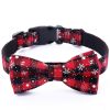 Christmas Dog Collar with Snowflake Design