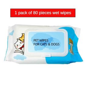 Dog Wipes for Paws & Butt – Unscented Pet Cleaning Wipes (Option: 1pcs)