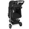 3 Wheels Pet Stroller Foldable Carrier Strolling Cart Travel Jogger Pet Stroller with Removable Liner Storage Basket for Pets